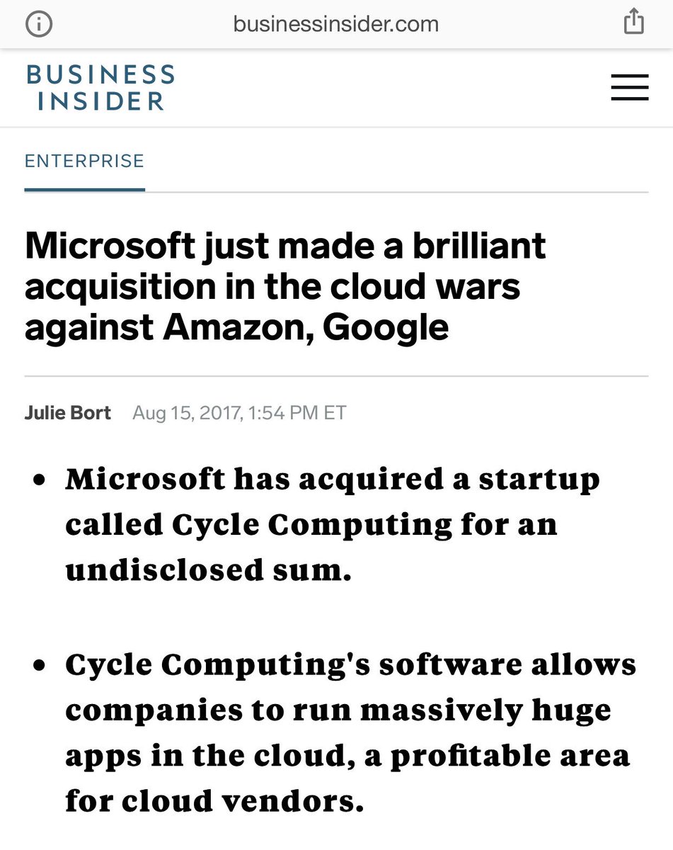 Jason Stowe (@jasonastowe) on Twitter photo #TBThursday In 2017, this happened to <a href="/cyclecomputing/">Cycle Computing</a> So thankful to #bootstrap a business with <a href="/rachelstowe/">Rachel Stowe</a> from an $8k ccard bill, w/ <a href="/rfutrick/">Rob Futrick</a>, Doug Clayton and awesome team, to a $10M annual run rate software business managing $50-100M #cloud #HPC! #Azure #entrepreneur #TBT #TBThursday In 2017, this happened to <a href="/cyclecomputing/">Cycle Computing</a> So thankful to #bootstrap a business with <a href="/rachelstowe/">Rachel Stowe</a> from an $8k ccard bill, w/ <a href="/rfutrick/">Rob Futrick</a>, Doug Clayton and awesome team, to a $10M annual run rate software business managing $50-100M #cloud #HPC! #Azure #entrepreneur #TBT