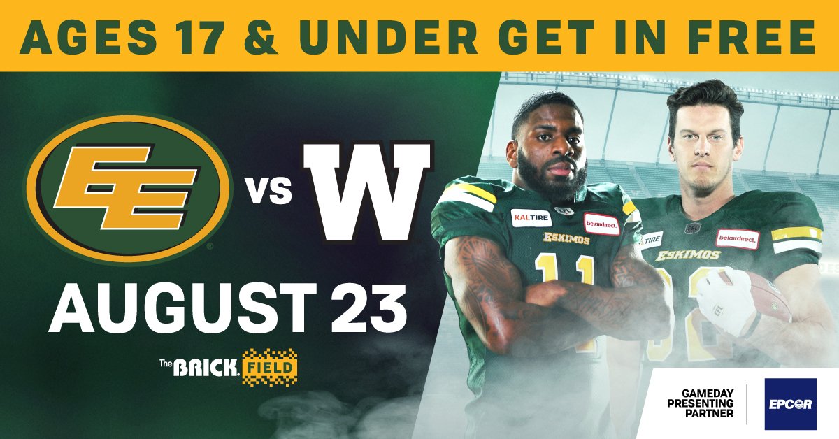 GoElks's tweet photo. As a #ThrowbackThursday to when @WWERomanReigns was at our game, we have some tickets to the Sept 21 @WWE live event in Edmonton up for grabs!

Share this post to win! 

And don't forget to be here on Aug 23 for a big west division matchup!

🎟️: https://t.co/9waRWy6fIn https://t.co/Vs9Tg8X65X