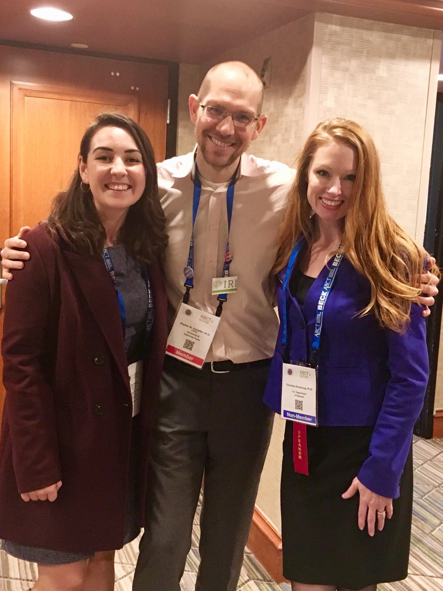 ABCTNOW's tweet photo. #TBT to #ABCT2018 when Martha Neary @PsyberGuide , Dr. Armstrong @DHAConnected , and I gave a workshop on using #mHealth in clinical practice. I know it's in November, but I'm already getting excited for #ABCT2019 https://t.co/5SJX3eXRsV