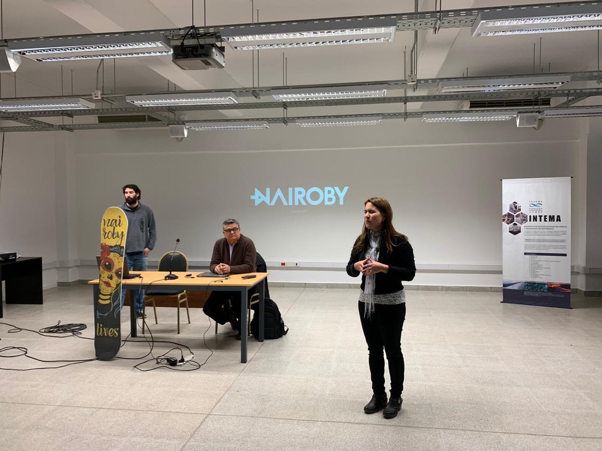 aceleralitoral's tweet photo. 📍Cerramos nuestro primer día junto a @Nairobyboards presentando nuestro trabajo en un Instituto INTEMA dependiente de #CONICET y la Universidad Nacional de Mar del Plata #UNMP https://t.co/E3mYjfDfVN