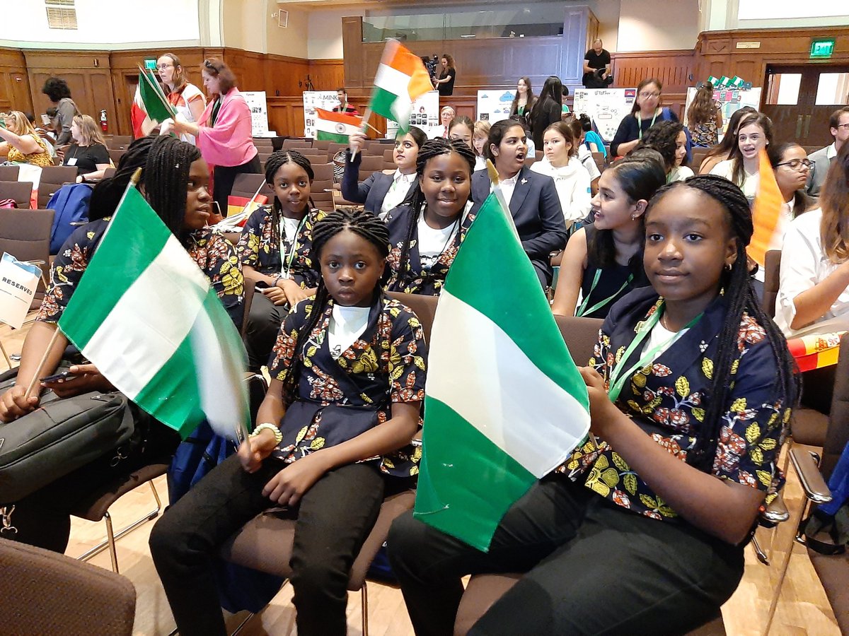 Getting set for the #Technovation2019 #WorldPitch. Good luck to all the teams, every idea is a winning idea. #Nigeria <a href="/technovation/">Technovation</a> <a href="/TechWomen/">TechWomen</a> <a href="/USEmbassyAbuja/">Public Affairs</a> <a href="/ifywayne/">Stella Uzochukwu</a>