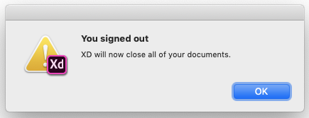 JadeShyu's tweet photo. @AdobeXD What the heck? I got booted out of my account (did not sign out) and I lost my unsaved changes because the Cloud saving feature kept spinning. 😤 https://t.co/Q8Q9touA9g