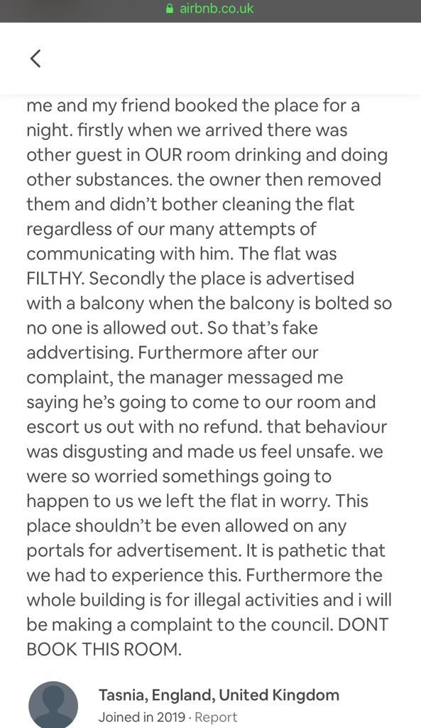 Frances_Kung's tweet photo. Another sleepless night as partying Airbnb flat in a building without planning permission and under noise abatement notice is allowed to operate to feed the landlord's greed @TowerHamletsNow @Airbnb_uk #noisenuisance #illegalairbnb https://t.co/PaARzFRJE9