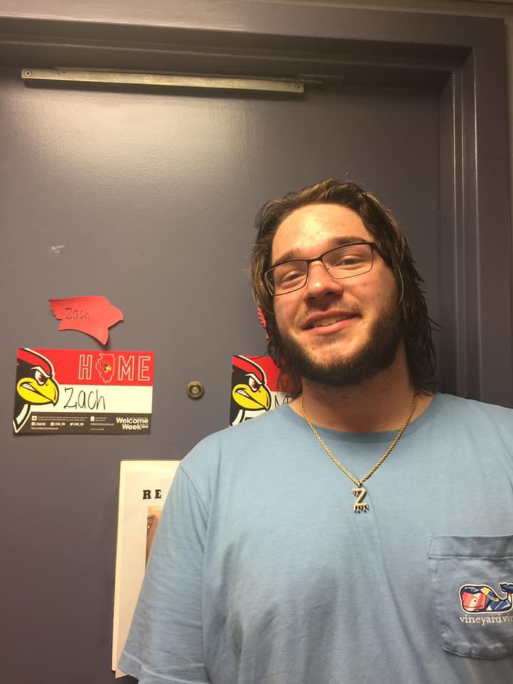 MikeVanGilder's tweet photo. Got big @zvangilder14 moved into @IllinoisStateU today!  Im a very proud dad and know great things await you kiddo! Fun times ahead my man!  #collegelife #redbirds #wrighthall #dontforgettostudy #donthavetoomuchfun #scratchthatlastcomment https://t.co/cTTo7nBdUp