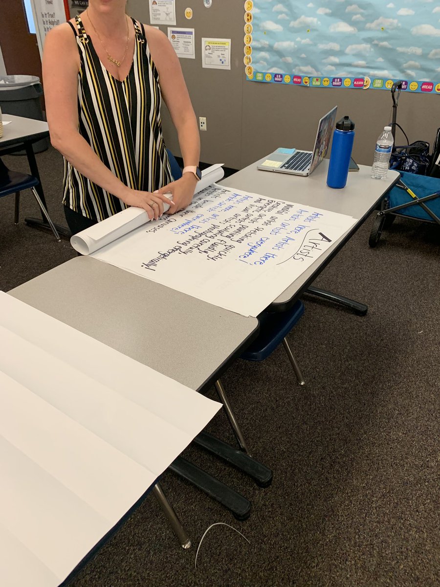 dsteller1's tweet photo. Wonderful watching so many make charts at GLAD Make it Take! Even better walking out with finished posters! @ELD_CV @CajonValleyUSD https://t.co/uZhrWo7t0g