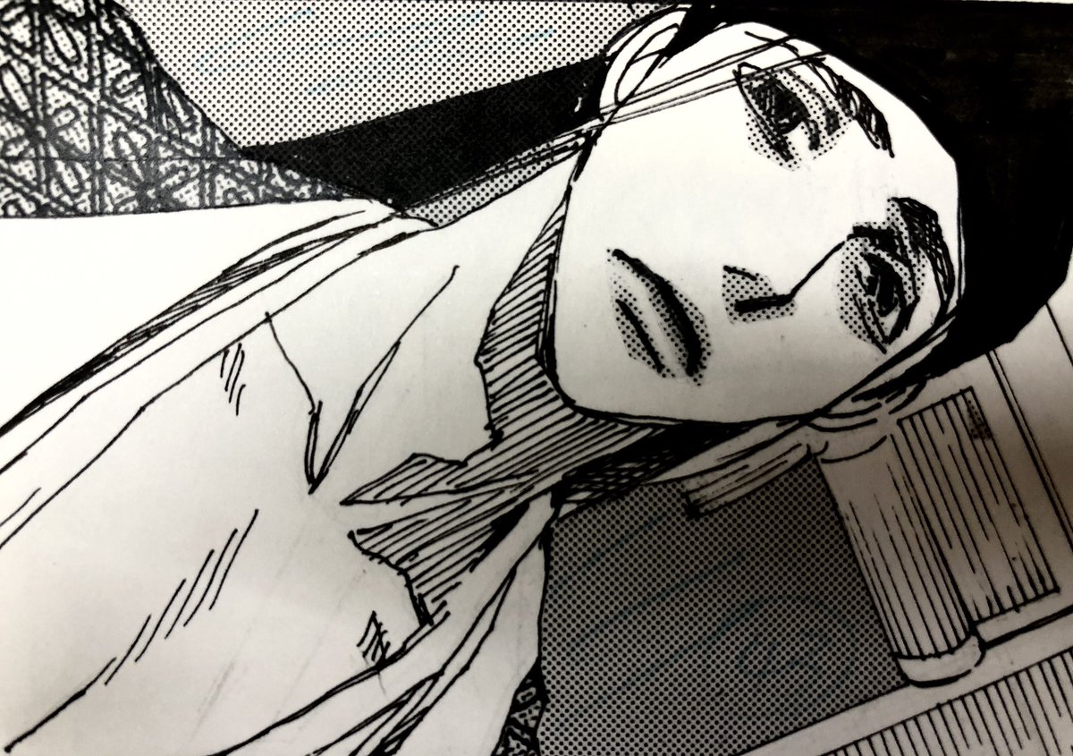 四賢臣のひとり、冬嗣くんの賢者タイ.........「虚無」がたくさん描けて楽しかったです。 