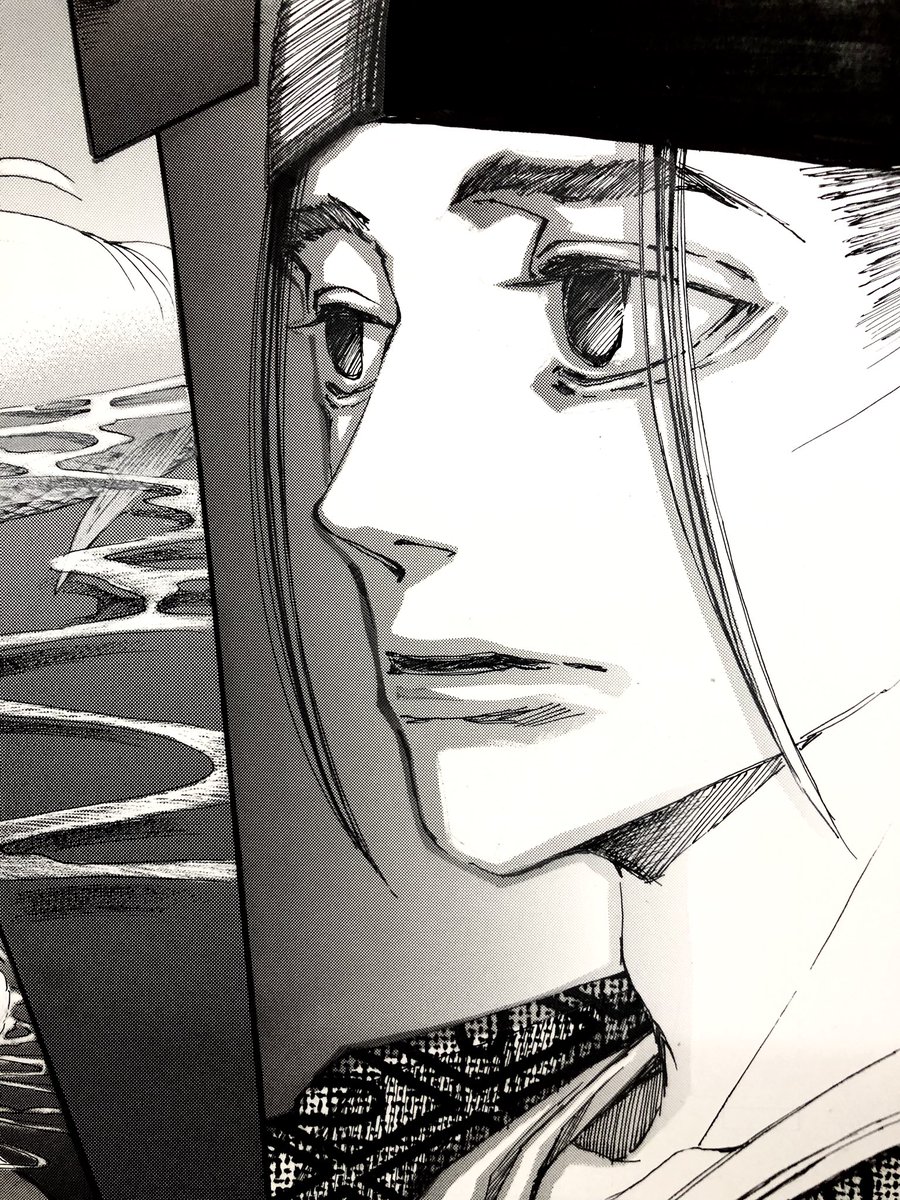 四賢臣のひとり、冬嗣くんの賢者タイ.........「虚無」がたくさん描けて楽しかったです。 