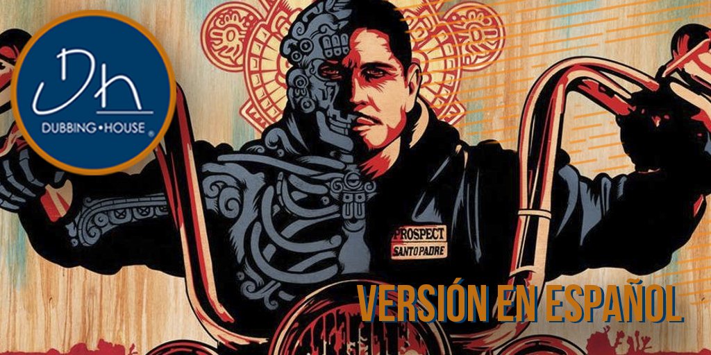 Dubbinghouse's tweet photo. Si Sons of Anarchy  te volvió loco no te puedes perder la secuela "Mayans" en su versión en español por  @DubbingHouse #DubbingHouseNews #DoblajeALaMexicana https://t.co/ZEo45NpSp9