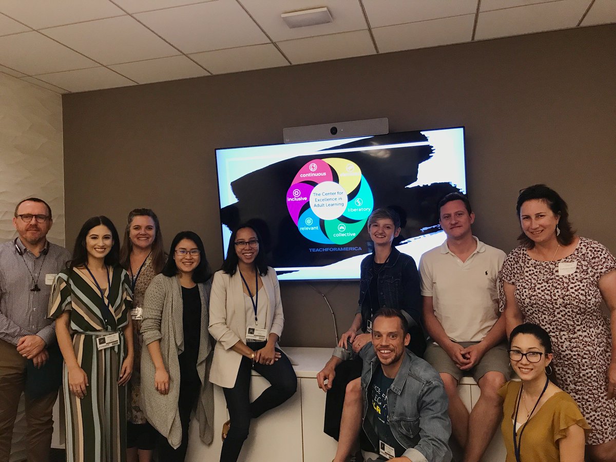 CSODFoundation's tweet photo. As part of #CSODDevDay, @TeachForAmerica Los Angeles leaders held an interactive session on holistic strategies for adult learning. A huge thank you to the incredible TFA staff members and Cornerstars who participated! https://t.co/bpqVvVF9Oz