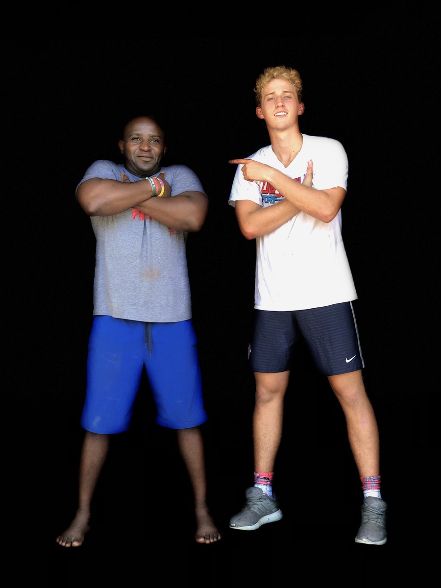 ubuntu_perform's tweet photo. Throwback to God-father/God-son quality time. Miss you already @bigcharles45 
Don’t know what @balltillifall4 was doing with this filter 🤦🏾‍♂️ https://t.co/JtOqX4VQ71