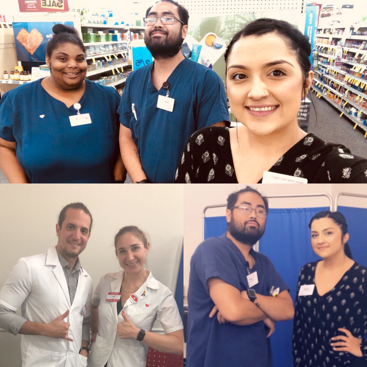 ItsHumairaa's tweet photo. I am so proud of this team. #9941 killed it today with 29 flu shots 2 pneumonia and 1 shingles! Rx manager @khaledalsayyad2 says “We do this to save our patients and our community” - this is the true meaning of #BAYRISING #D4R68 https://t.co/N1HyrCx8Fu