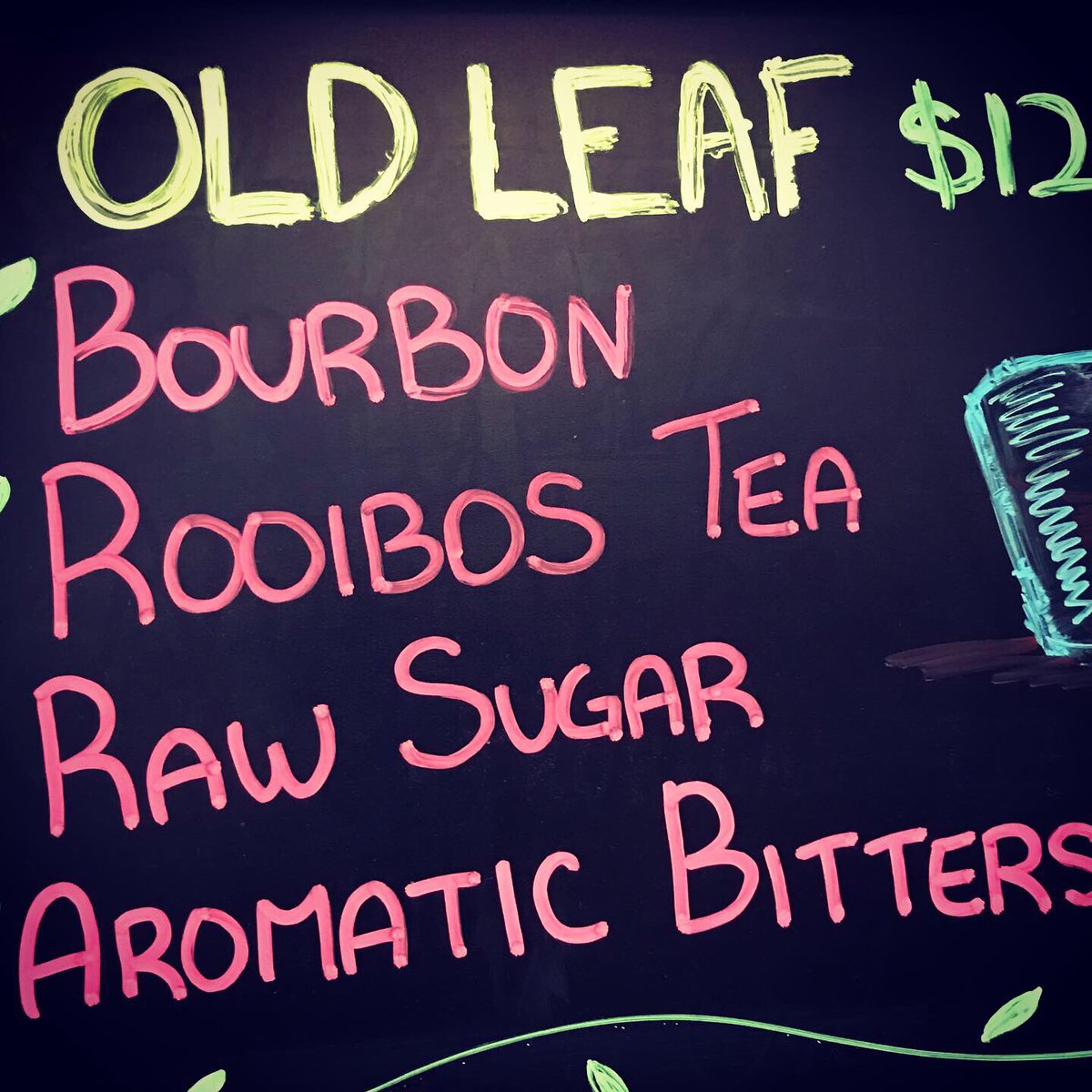 First potion to make it on the specials board. Brewing up more in the back. Stay tuned. Cheers!                           #mixology #cocktail #bartender #mixologist