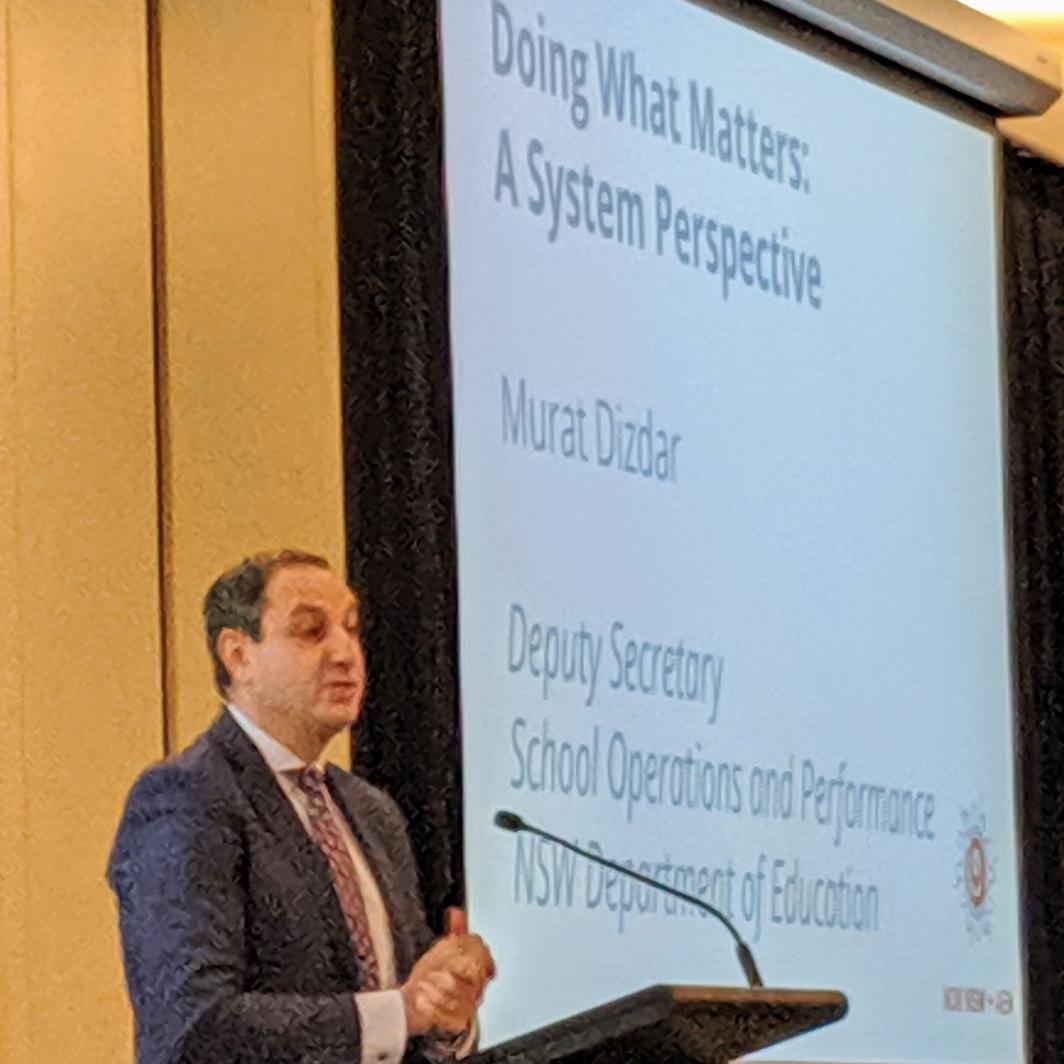 I have a dream... Thank you for sharing your perspective, your faith in #publiceducation and your vision for our future <a href="/dizdarm/">Murat Dizdar</a> #noiinsw