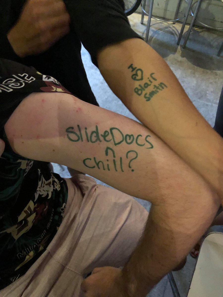 Belz18's tweet photo. Tatted 4 life #Mark1051 @blairaasmith #EvergreenContent https://t.co/KTOSLlthwx