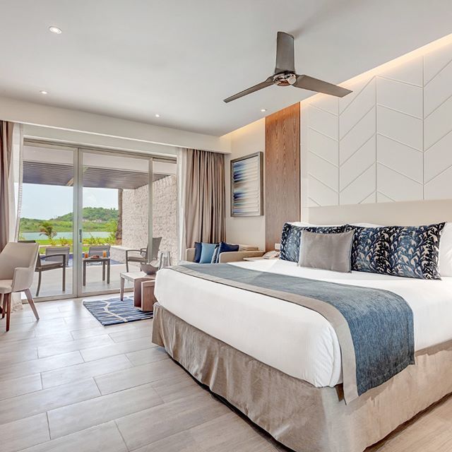 Look at the view of the Junior Suite in the Overwater Bungalows. That balcony is a perfect place to enjoy breakfast. ift.tt/2Mjh8Bp