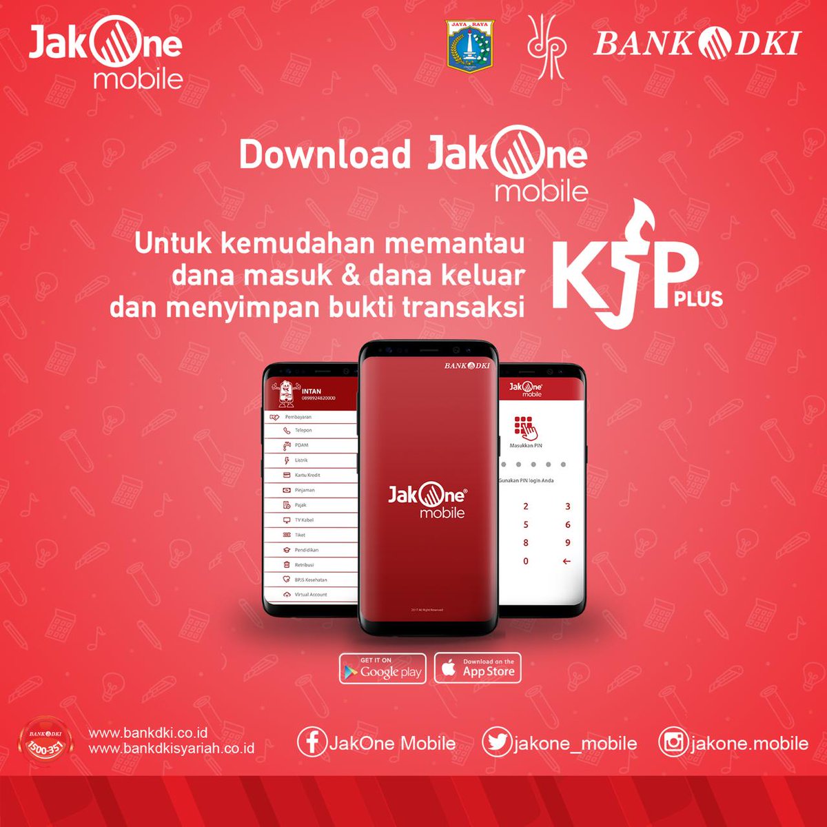 DKIJakarta's tweet photo. Kamu nggak boleh ketinggalan!

Pendaftaran pendataan KJP Plus &amp; KJMU Tahun 2019 Tahap 2 dibuka sampai 13 September 2019.

Klik https://t.co/N7yPLwK6Zg, untuk tahu berbagai kegunaan dan keunggulan #KJPPlus/ #KJMU!

#DKIJakarta #Jakarta #Aniesbaswedan #bankdki #DisdikDKI https://t.co/M4JdEx7saX