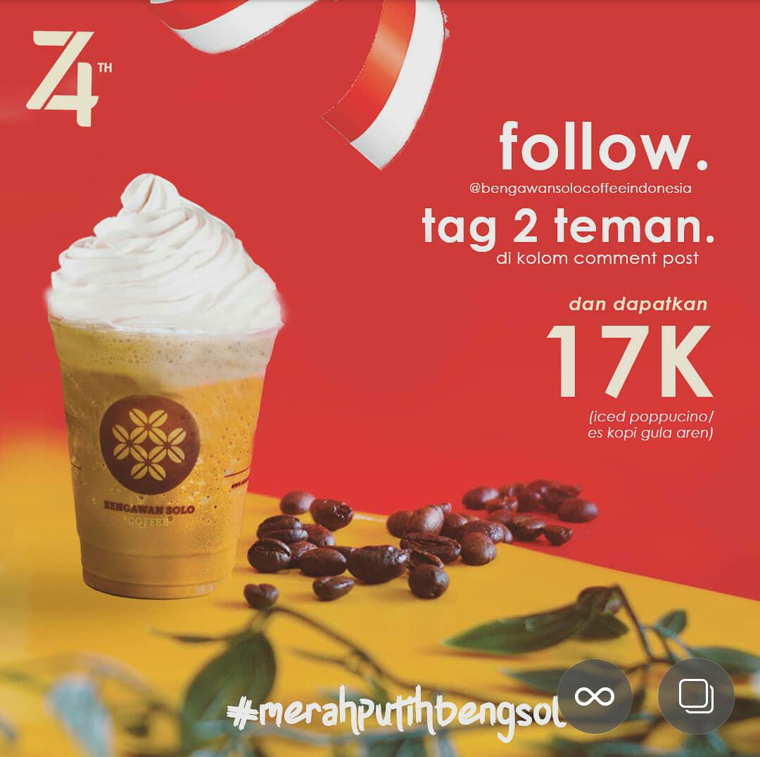 Bengsol_ID's tweet image. Rayakan Hut Kemerdekaan RI dengan Kongkow seru sambil #ngombekopi gak pake mahal hanya di Bengawan Solo Coffee
Lets Go!!!!
@EchiCoffee44 @coffeelover @KopiIndonesia