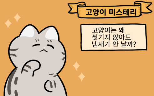 <고양이 미스테리>
왜 고양이를 씻기지 않아도 냄새가 안 나는지 아시나요?

페이스북 : https://t.co/rM80MBoSon
#고양이 #고양이만화그린다 #고양이만화 #고양이웹툰 #고양이사우나 #고양이찜질방 