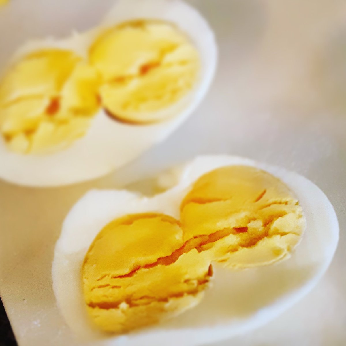 rusukat's tweet photo. A DOUBLE EGG https://t.co/HFiSZuwo3e