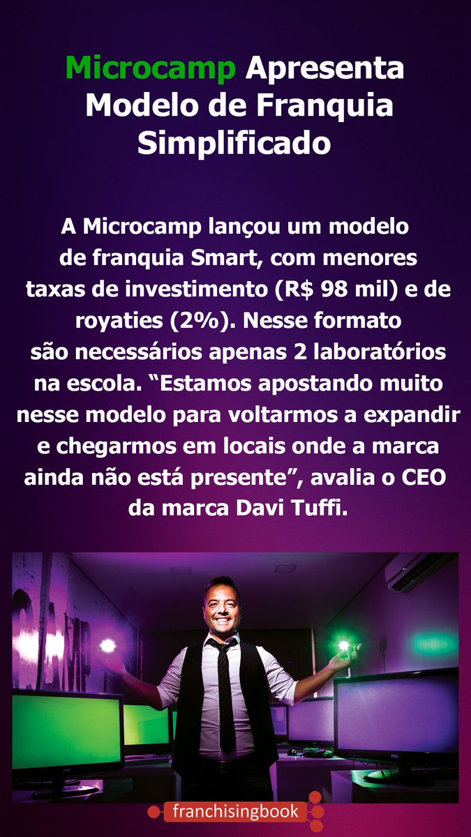 NextMove__'s tweet photo. #microcamp #franquias #negócios https://t.co/MBUlksvL7k