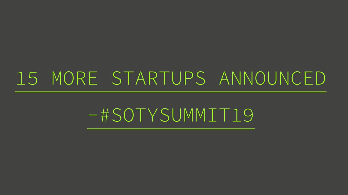 StartupofYear's tweet photo. These rising, diverse #startups are headed to #SOTYSummit19! Meet 15 more of the Top 100: @blocklawncare @iEnrichHER Nikola Power @re3Dprinting REAL DFM @rebric_io @rmwapp @ResonadoUS @SaathiPads @thesafeapp @SafetyPIN_Tech @savormetrics SCIX LLC &amp; SegAna https://t.co/AFLja0askS https://t.co/KvqiO5nkzc