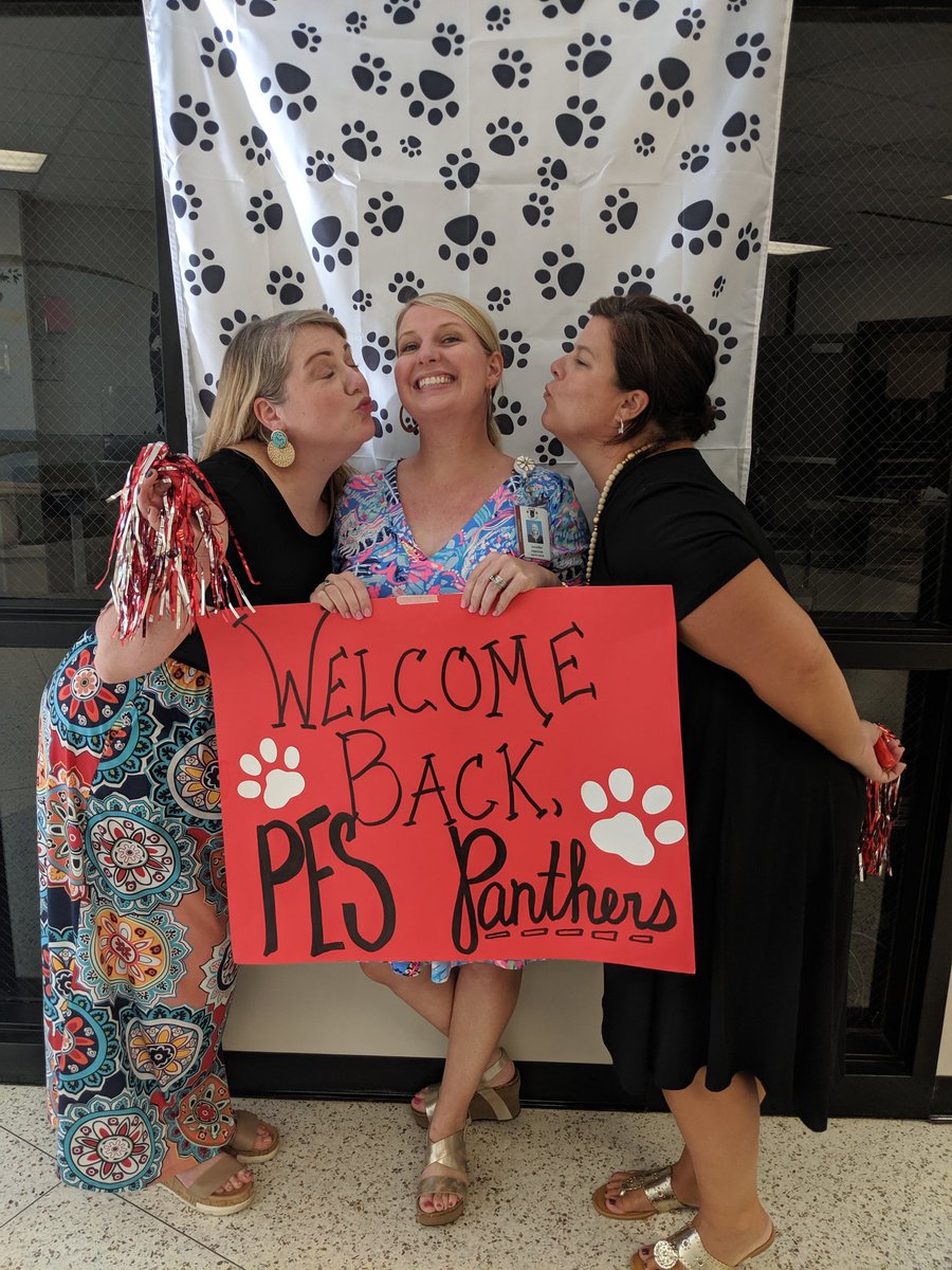 EduKatieA's tweet photo. My favorite coaches always have #PantherPride! #StrongerTogether @PES_PantherNews @LiteracyJen @BerryMathNinja https://t.co/84wjVExc0m