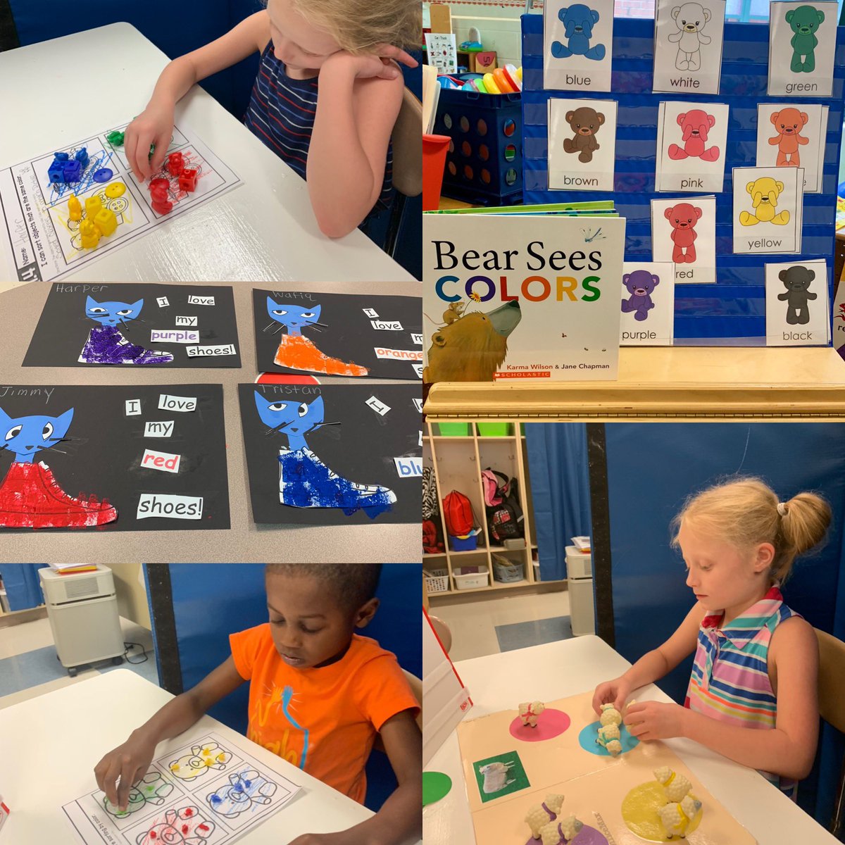 AUniqueTeach's tweet photo. Mastering color recognition and sorting this week ! #itsacolorfulworld #colormasters #essentialskills #uniquelycapable #ECSrocks #pilotingdreams https://t.co/mdslqlRoaT