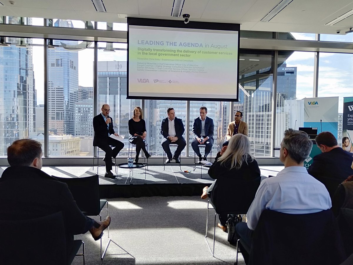 _VLGA's tweet photo. LtA Discussion about digital transformation and customer service in the lg sector
Big conversation
#pitcherpartners #lg https://t.co/jtIaRuLls7