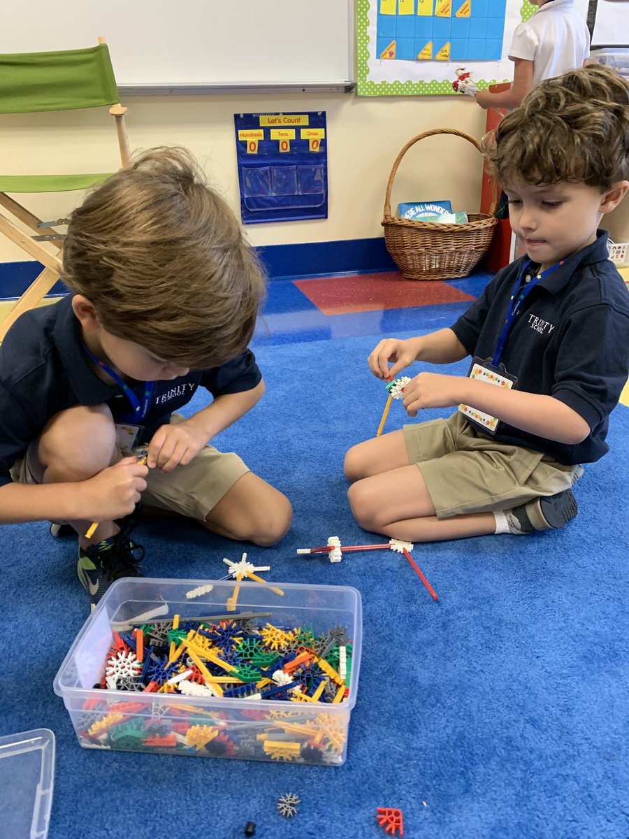 Oh the choices during Free Choice. #trinitylearns