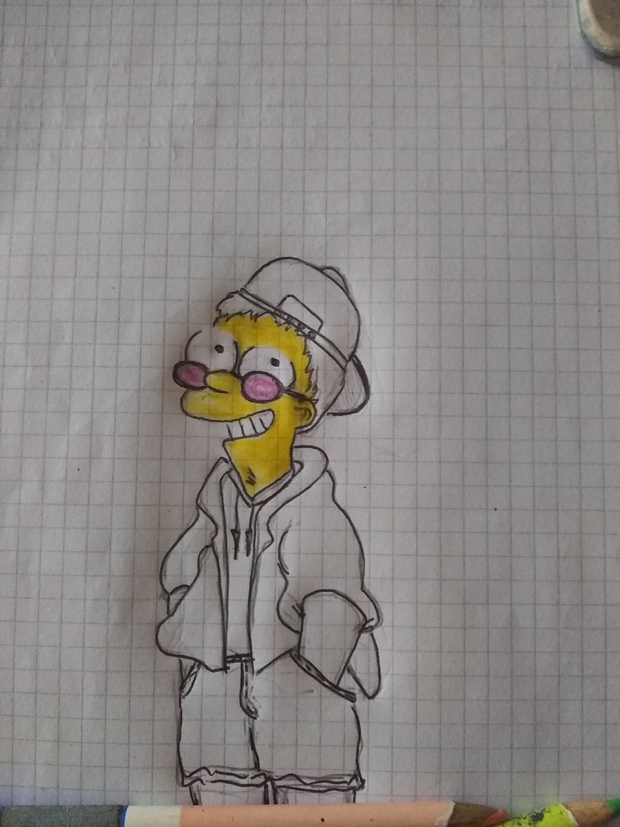 OrnelaCarrizo22's tweet photo. Me quedo lindoooooo @BTS_twt #taesimpson https://t.co/KhC389EAzB