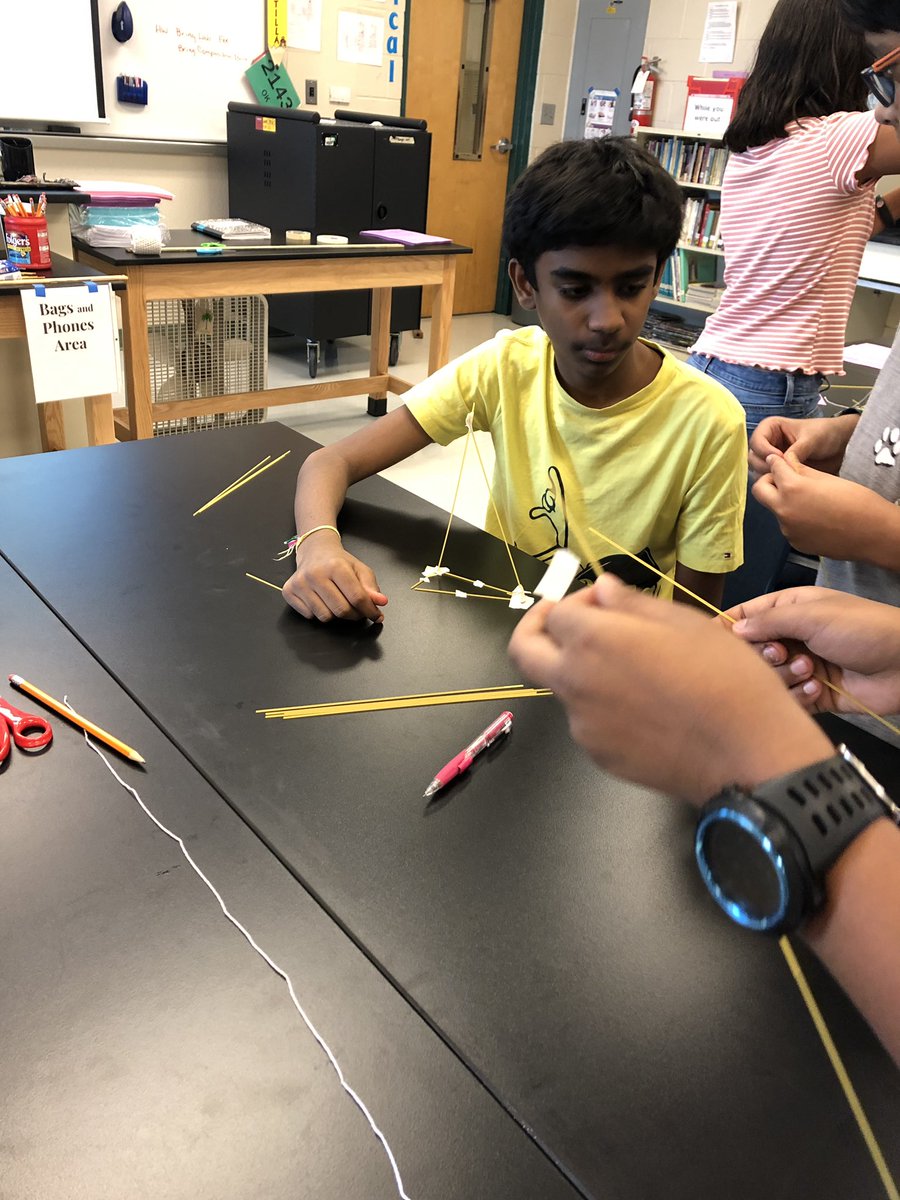 Ddlp1986's tweet photo. First day of school team building activity.  #CeVMSJags https://t.co/NynKN7cBzU