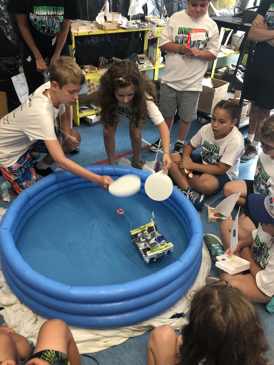 DianeProvvido's tweet photo. Camp Invention 2019! Inventors, scientists and engineers at work and having a blast! ⚓️ @Ms_Collins95 @MBavaroT @OSchoolsPR @oceansidesupt #osdpride https://t.co/THgaoCVY6L