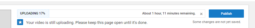 TephTheGamer's tweet photo. Attempts to upload 5 min video to Youtube... 
#youtube #slowinternetproblems #whencanigetnbnlikeseriously https://t.co/RsoGq84DlT