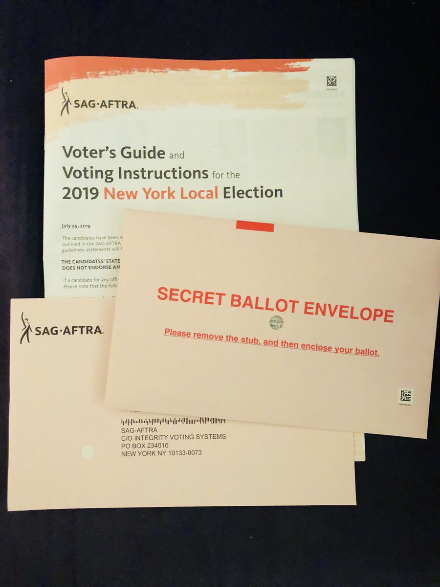 susangodwin's tweet photo. Hoping all my fellow SAG-AFTRA Actor friends are remembering to vote! #importantelection #SAGAFTRA #votenow #yourcontract #unionactor https://t.co/86Y41mZx5V