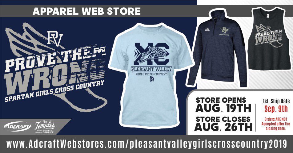 Starting Monday Aug.19 you can get your PVGXC gear for 2019! #provethemwrong #supportourgirls #supercute #retailtherapy