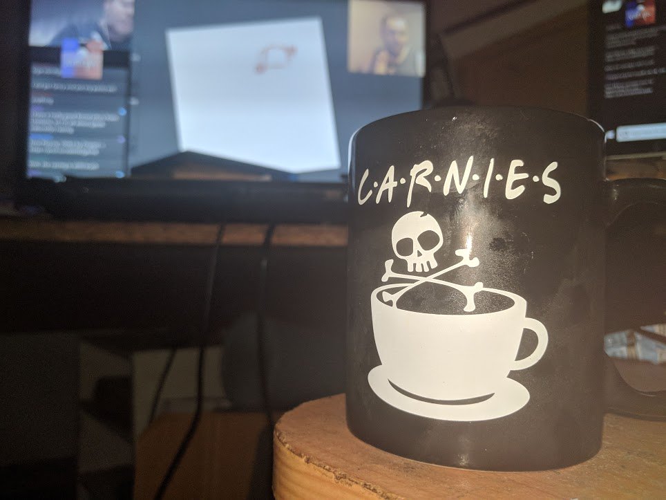 cr8dv8's tweet photo. Enjoying a Dragonade (@FireballWhisky and @Publix
lemonade) in my @TheCarniesTN coffee mug and watching/chatting with the @scotts_pov gang's #DrinkingAndDrawing https://t.co/HglVeLl01P