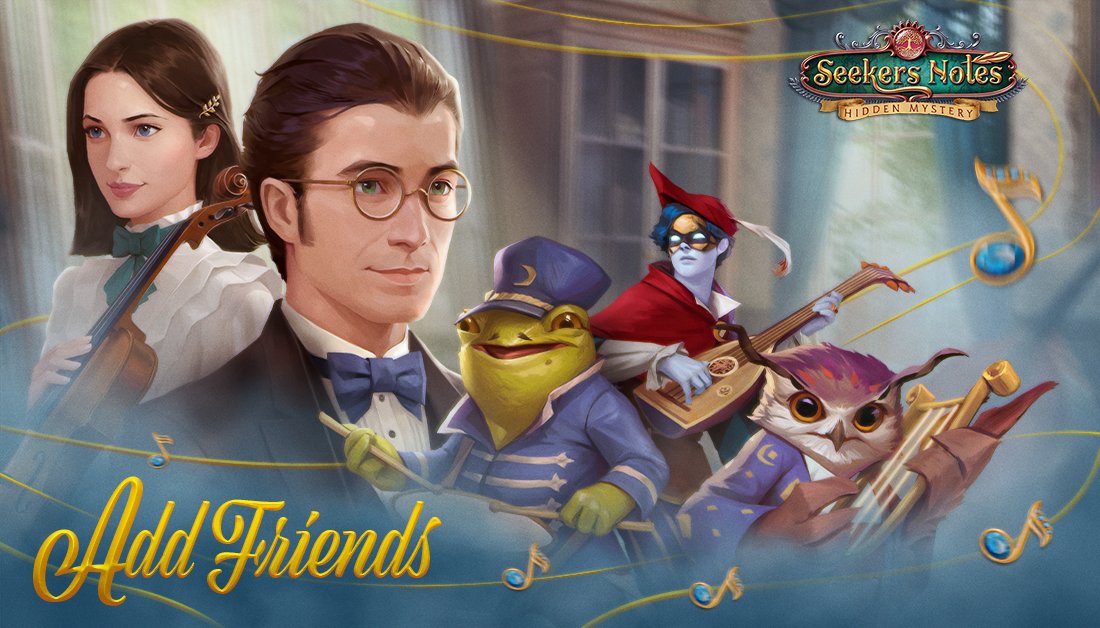 Dear Seekers! 🕵🕵‍♀️
📝 Here's a new tweet for your invite codes. For your convenience, please add your invite codes to this tweet only.
#SeekersNotes #AddFriends #hiddenobject