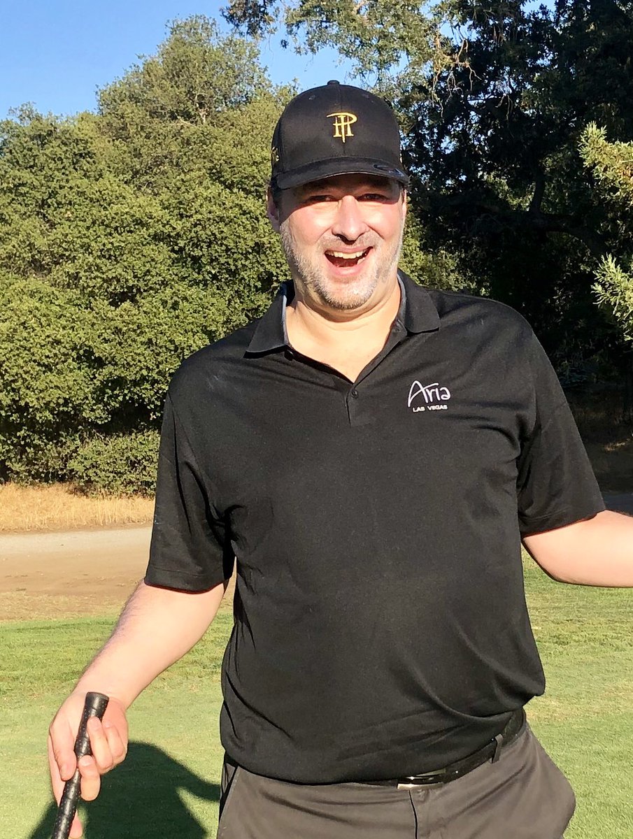 phil_hellmuth's tweet image. Hidden treasure! Like the 1993 Gianni Versace shirt (below), that went up in value 5X (worth over $11,000), my Ping Eye 2 “Square Groove” Clubs, made out of Copper Beryllium, are worth $4,000 now!Bought in 1988: still easy to hit. Buy great quality, and you never know #POSITIVITY