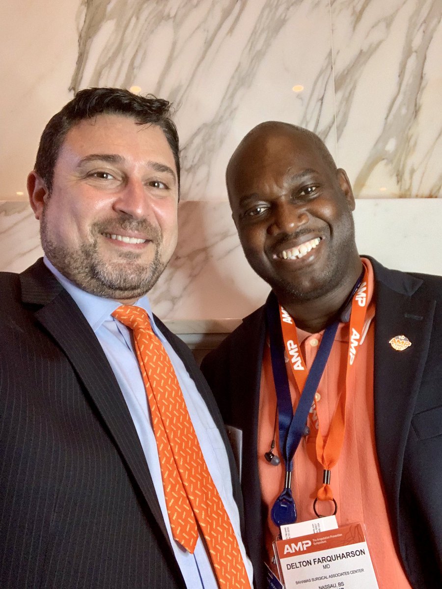 Amjad AlMahameed (@vascularman) on Twitter photo Besides high quality & dedicated content, an amazing feature of <a href="/AMPSymposium/">AMP the CLTI Meeting</a> is the opportunity to meet amazing <a href="/CLIfighters/">CLIfighters</a> : Dr. Delton Farquharson, the only vascular surgeon providing excellent service to he Bahamas’ 400,000 residents.. #Inspiring @Mustapja <a href="/FadiSaab17/">Fadi Saab</a> Besides high quality & dedicated content, an amazing feature of <a href="/AMPSymposium/">AMP the CLTI Meeting</a> is the opportunity to meet amazing <a href="/CLIfighters/">CLIfighters</a> : Dr. Delton Farquharson, the only vascular surgeon providing excellent service to he Bahamas’ 400,000 residents.. #Inspiring @Mustapja <a href="/FadiSaab17/">Fadi Saab</a>