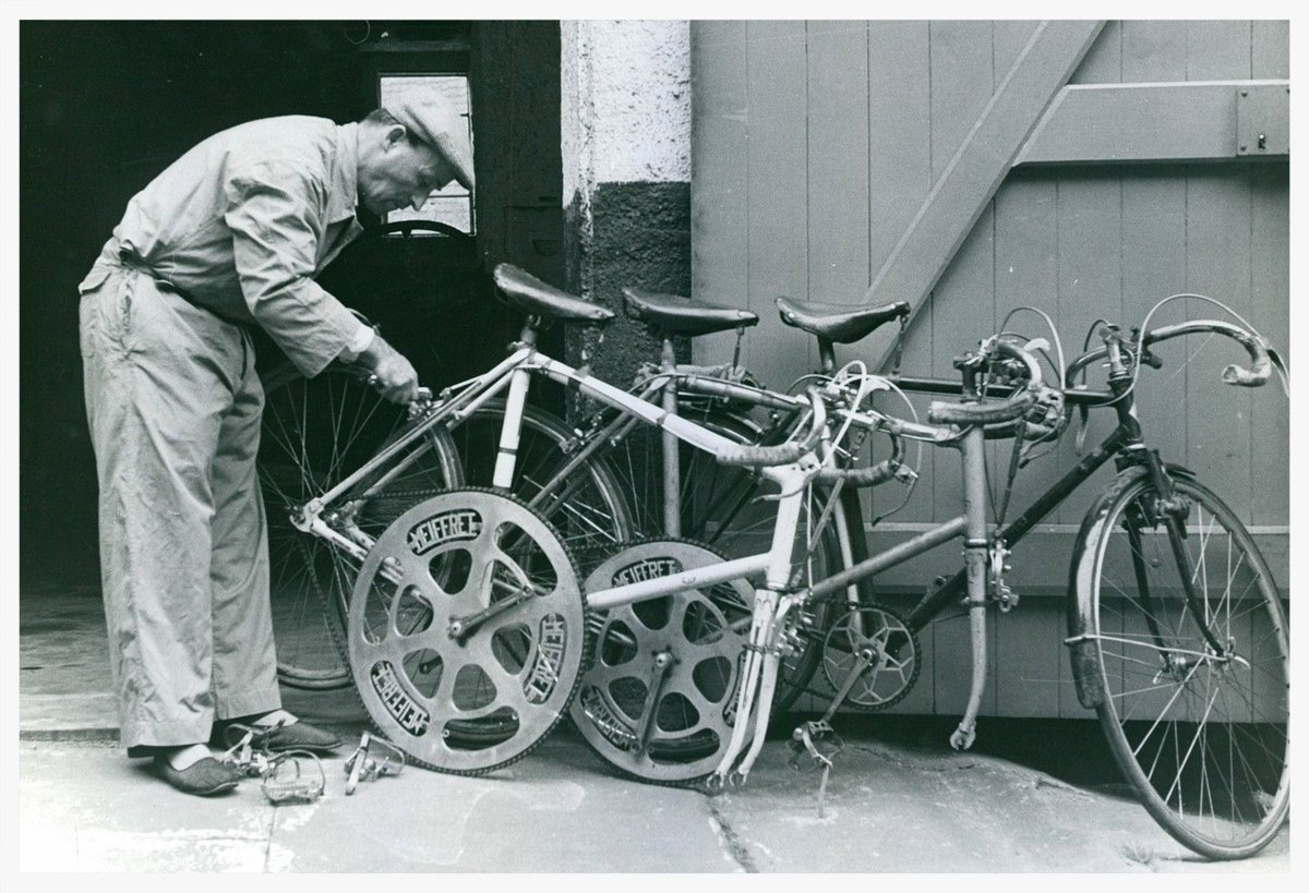 Q: Have any chainrings?

A: Working on some MOFO ones... 🦵

#cycling #chainrings #meiffret #power #torque #cranks #crankit #bicycle #attitude #cyclingmofos