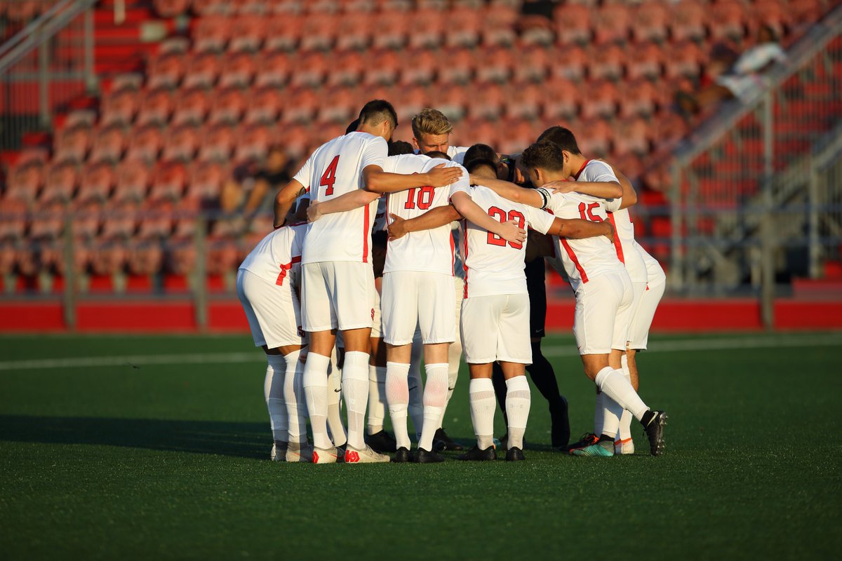StJohnsMSoccer's tweet photo. #SJUMSOC tops Fordham, 1-0, in exhibition action! 

#WeAreNewYorksTeam

📰| https://t.co/59eK1RzDz3 https://t.co/kozYEb2LND