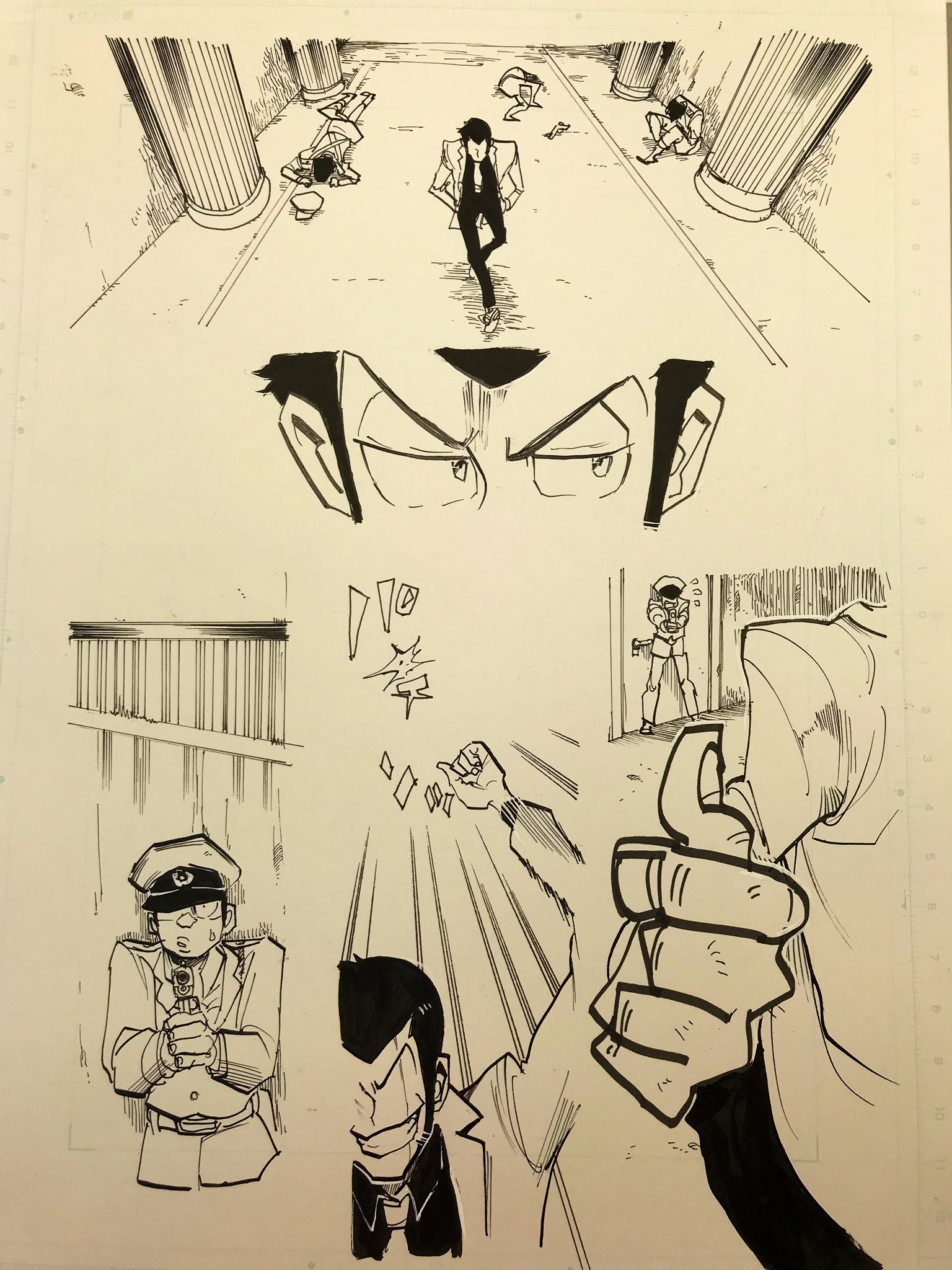 棘茸bot L6アイキャッチ後 元の絵はコレ 枠線すら無いw 線画抜き出せるし 枠線作れるし トーンも貼れますし アイビスペイントは無料で ここまで出来たので めっちゃよかったです 複数のアプリ使う必要がない T Co Ex84ghb40x Twitter