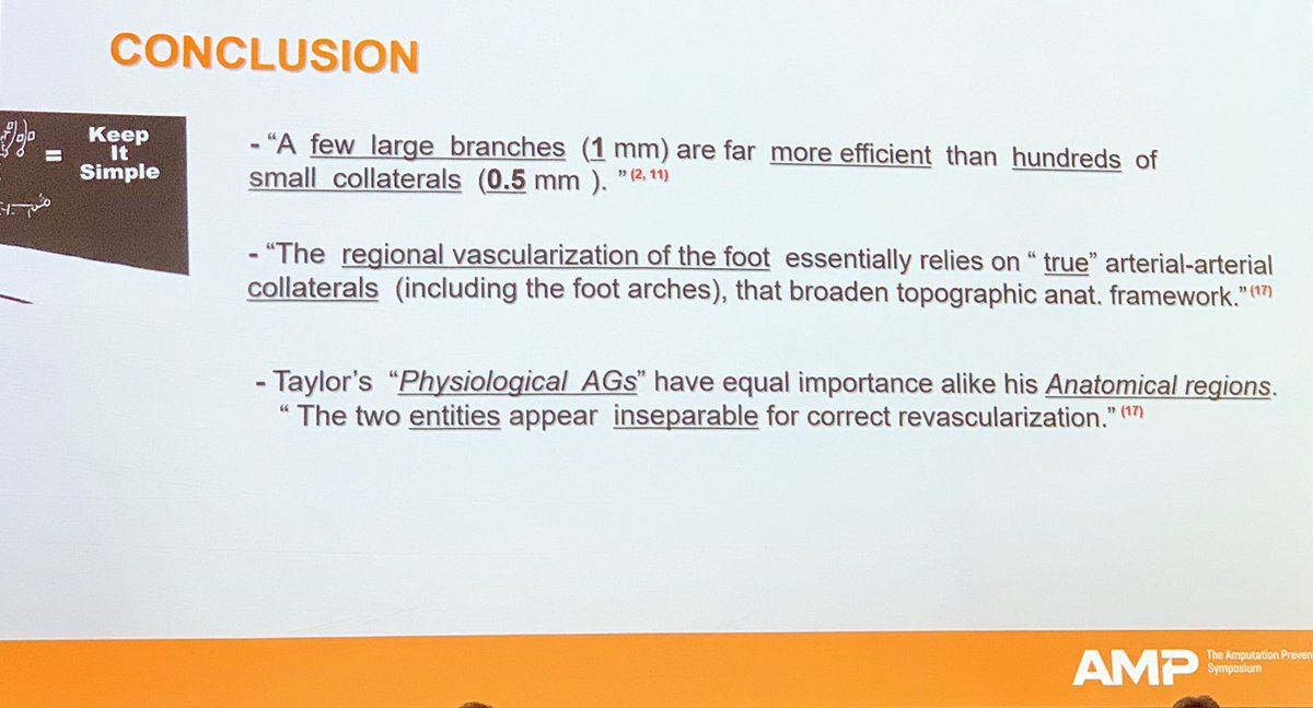 Amjad AlMahameed (@vascularman) on Twitter photo Summary of a terrific and informative talk by Dr. Vlad Alexandrescu, a <a href="/CLIfighters/">CLIfighters</a> from Belgium <a href="/AMPSymposium/">AMP the CLTI Meeting</a> 2019 summarizing the complexities of lower extremity, particulary tibiopedal, collateral systems. An eye opener and a humbling experience to dive with him and learn Summary of a terrific and informative talk by Dr. Vlad Alexandrescu, a <a href="/CLIfighters/">CLIfighters</a> from Belgium <a href="/AMPSymposium/">AMP the CLTI Meeting</a> 2019 summarizing the complexities of lower extremity, particulary tibiopedal, collateral systems. An eye opener and a humbling experience to dive with him and learn