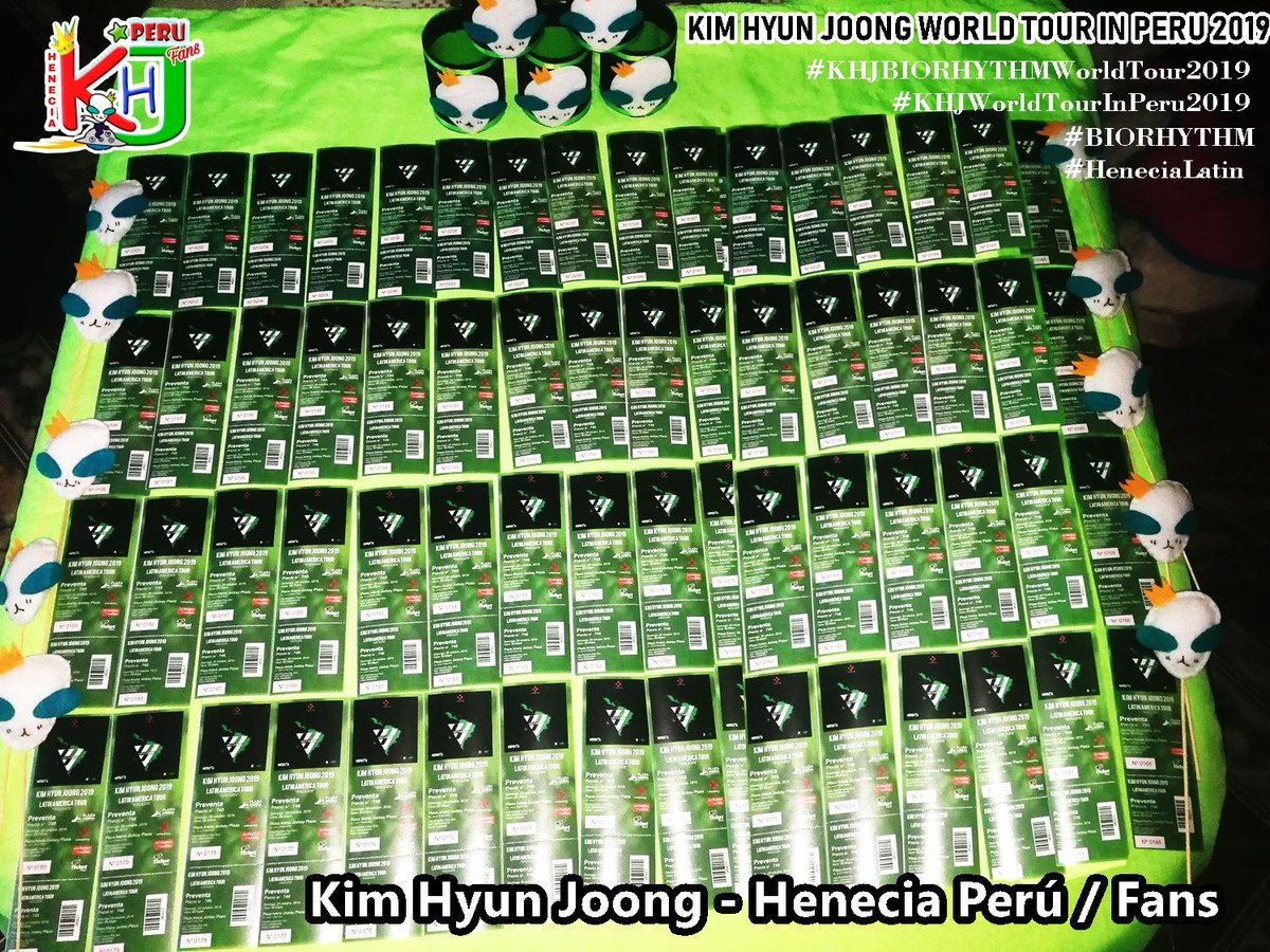 HeneciaPeruFans's tweet photo. 【#EntradasVIP】KIM HYUN JOONG WORLD TOUR IN PERU 2019 👽
#KHJBIORHYTHMWorldTour2019
#KHJWorldTourInPeru2019 #BIORHYTHM
#HeneciaLatin https://t.co/mP0o6Lttvn