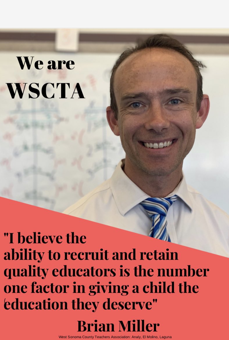 SonomaTeachers's tweet image. The West Sonoma County High School Association continues to worry about our ability to maintain a high standard of education. We are struggling to fill openings, even after school has begun because our salary schedule is so far out of date. Analy, El Molino, Laguna, Consortium.