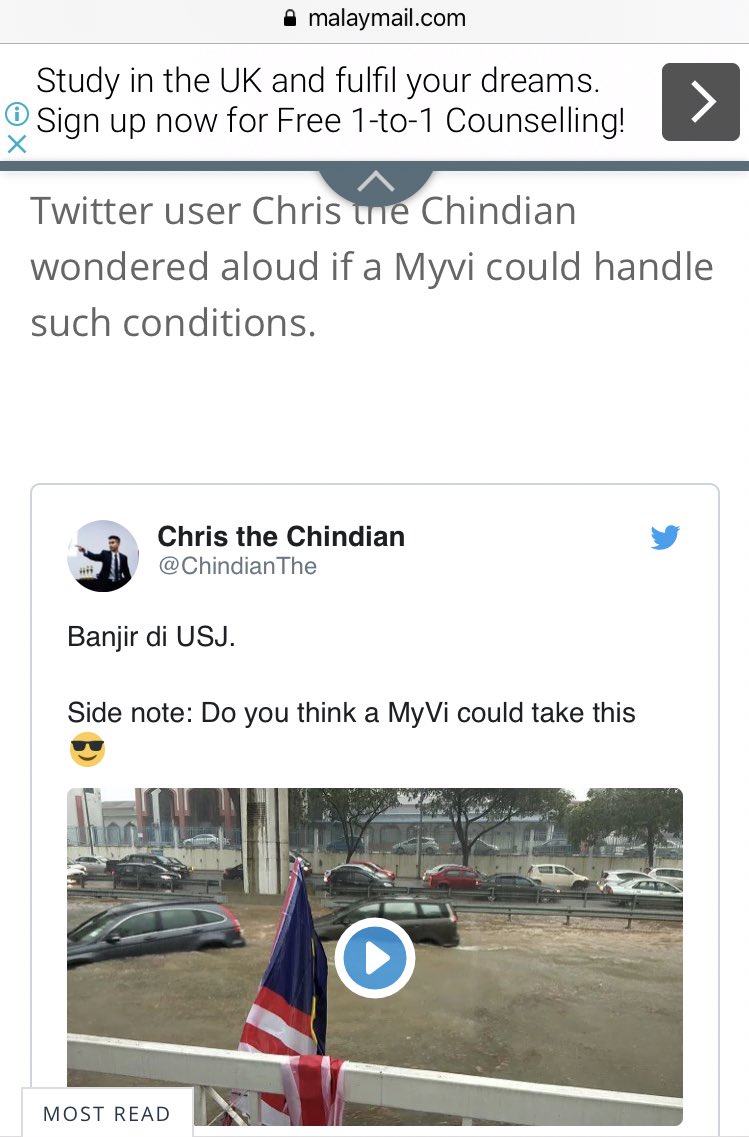 ChrisMJ's tweet photo. Dayum. This random tweet made it up on @malaymail 😂.
Power of MyVi #myvination
Read the full article here :
https://t.co/9OXjXOmAmj… https://t.co/Hw5yQQ8GqE