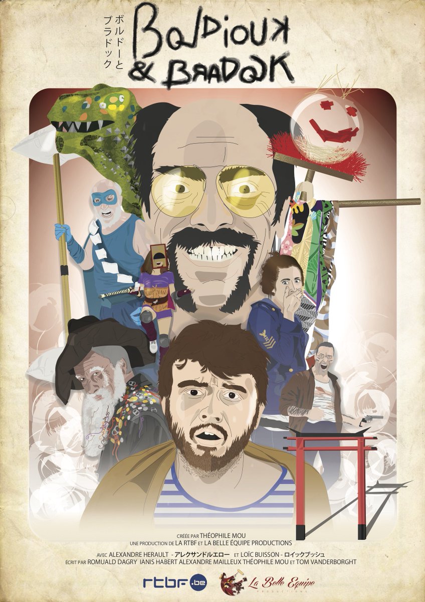 ***OFFICIAL SELECTION - ACTION/THRILLER/SUSPENSE - GERMAN FESTIVAL PREMIERE*** In Boldiouk &amp; Bradock from <a href="/RTBFwebcrea/">RTBF Webcréation</a> in Belgium, a young film writer is stuck in a world of his unfinished stories. Can a crazy, guy with strange hair help him get home safe bit.ly/2ZUsX4d.