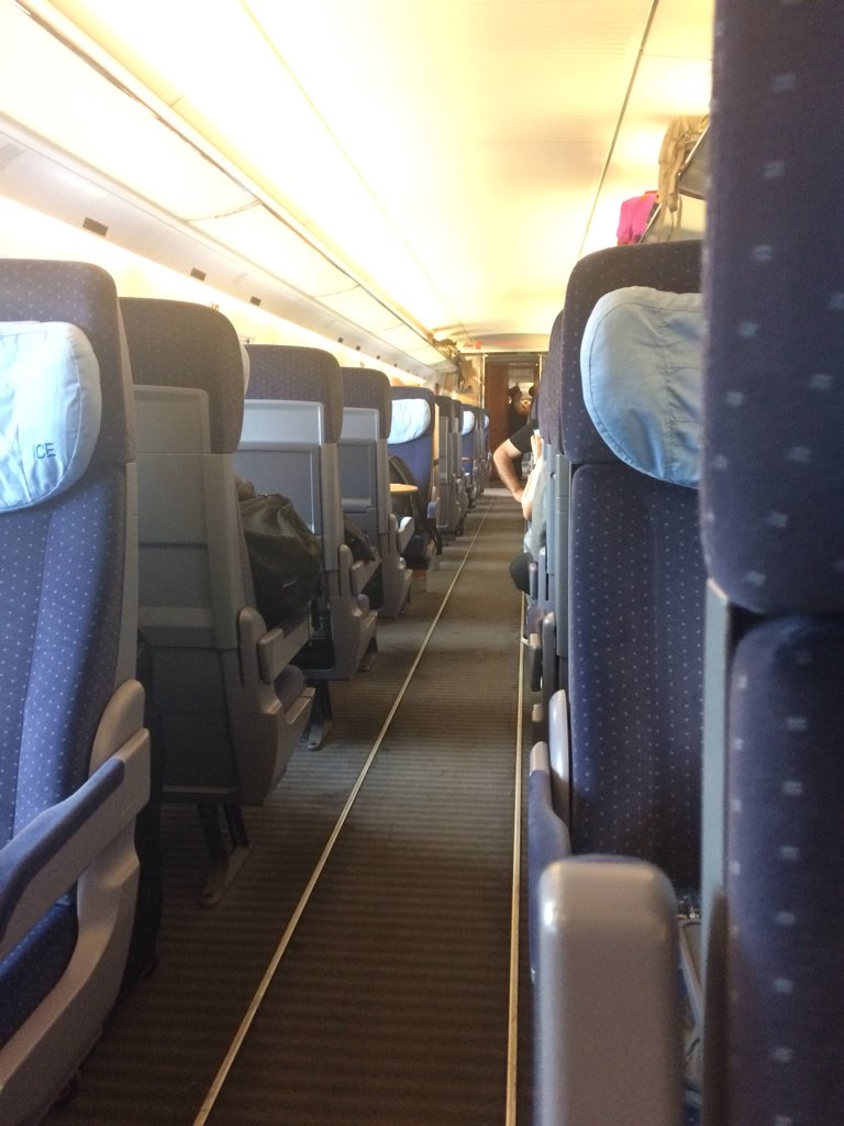 Thanks to <a href="/seatsixtyone/">The Man in Seat 61</a> I travelled from Vienna - London &amp; back again. Thanks also to <a href="/EurostarJustinp/">Justin on eurostar</a> (who’s twitter handle appeared in my feed!) for excellent support regarding delayed train! Was home by midnight! I’m a convert to Europe by train!