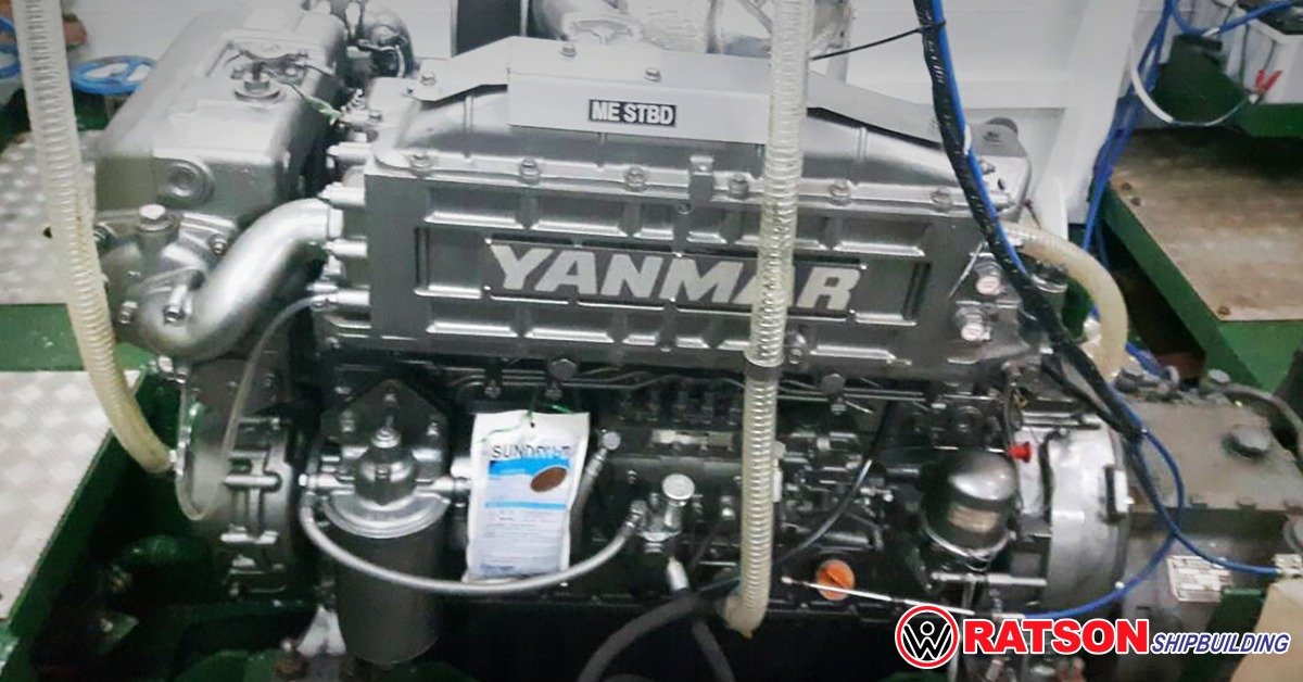 Ratson_Shipyard's tweet photo. The usage of the marine engine in your vessel shows how much you love your business.
#Mainengine #Marine #BKI #IACS #Highquality #Newbuild #Yanmar #Ratsonshipbuilding #Ratsonshipyard #Indonesiashipyard #Shallowdraft #Steelvessel #shipping #seatransport https://t.co/tDKW80oP5U