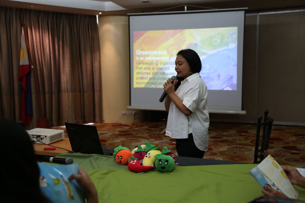 gpph's tweet photo. TODAY: We shared about the #LessMeatMoreVeg campaign to the regional and national Public Information Officers of DENR @denr_emb.

#DietForClimate #plantbased https://t.co/zRzM8H6hUG